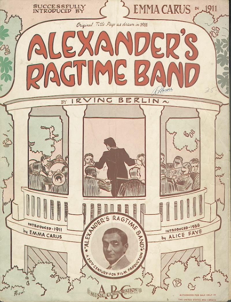 Alexander's Ragtime Band (1938 indie Carus-Berlin-Faye)