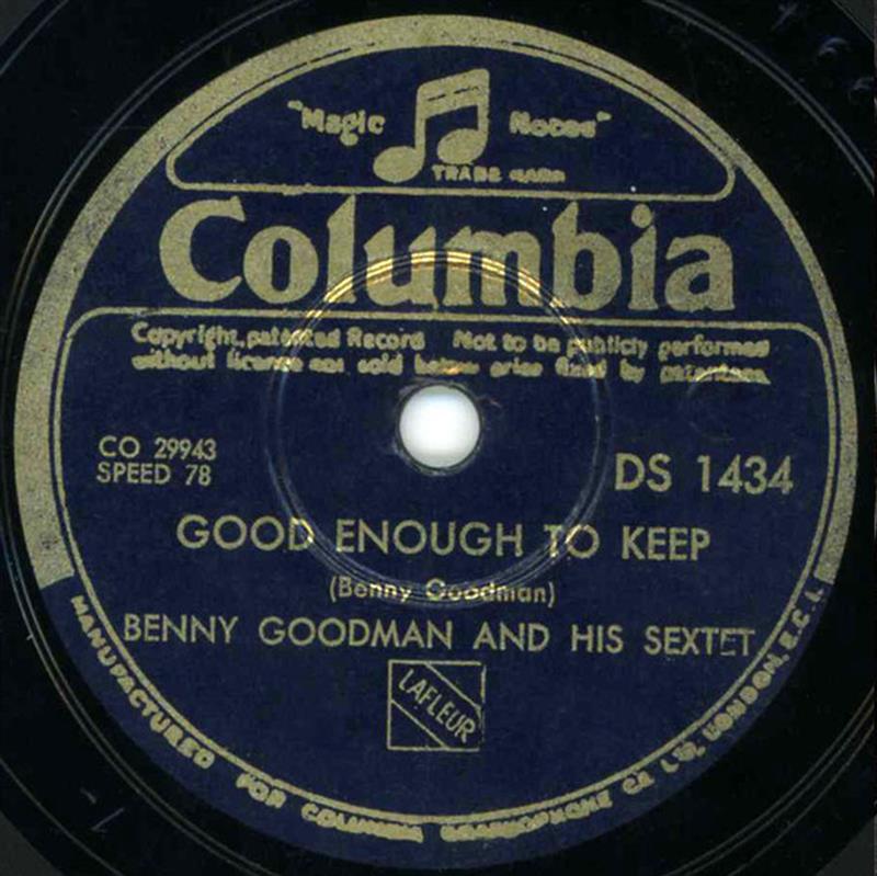 Good Enough To Keep  - Columbia DS 1434