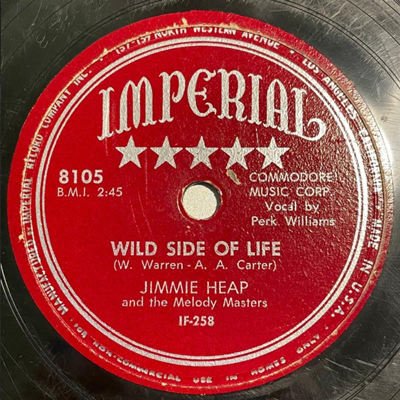 Wild Side of Life - Jimmie Heap - Imperial IF 258