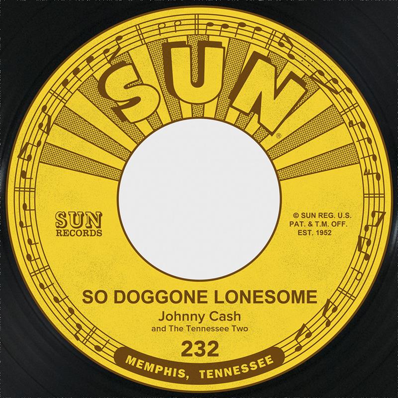 So Doggone Lonesome - Johnny Cash - Sun Records 232