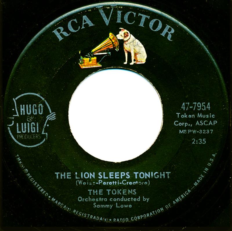 The Lion Sleeps Tonight - The Tokens [RCA Victor 47-7954]