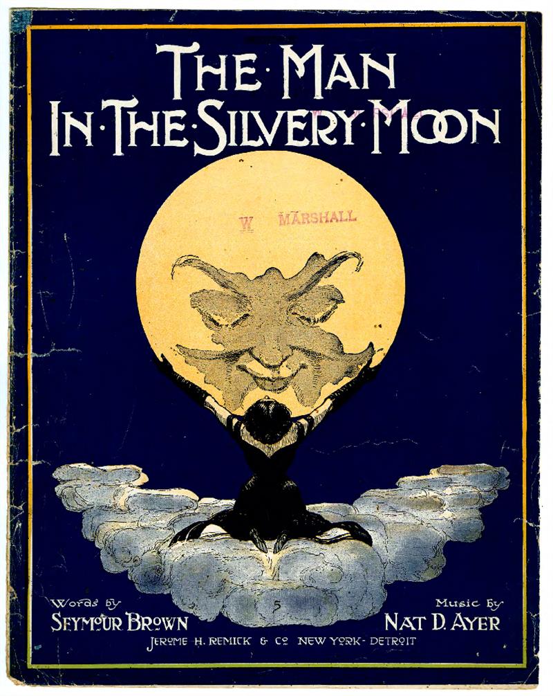 The Man In The Silvery Moon