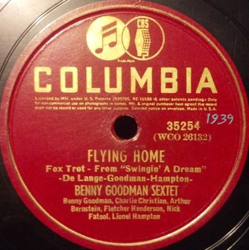 Flying Home - Columbia 35254