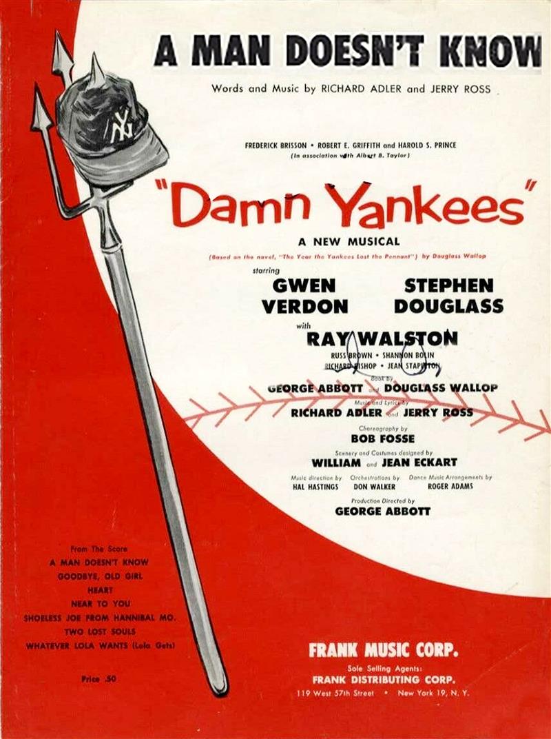 A Man Doesn't Know (Damn Yankees, 1955)