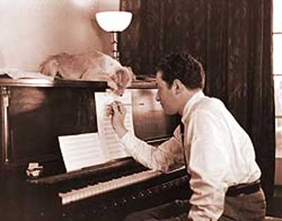 Harold Arlen at piano