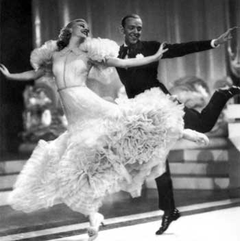 Astaire Rodgers dancing