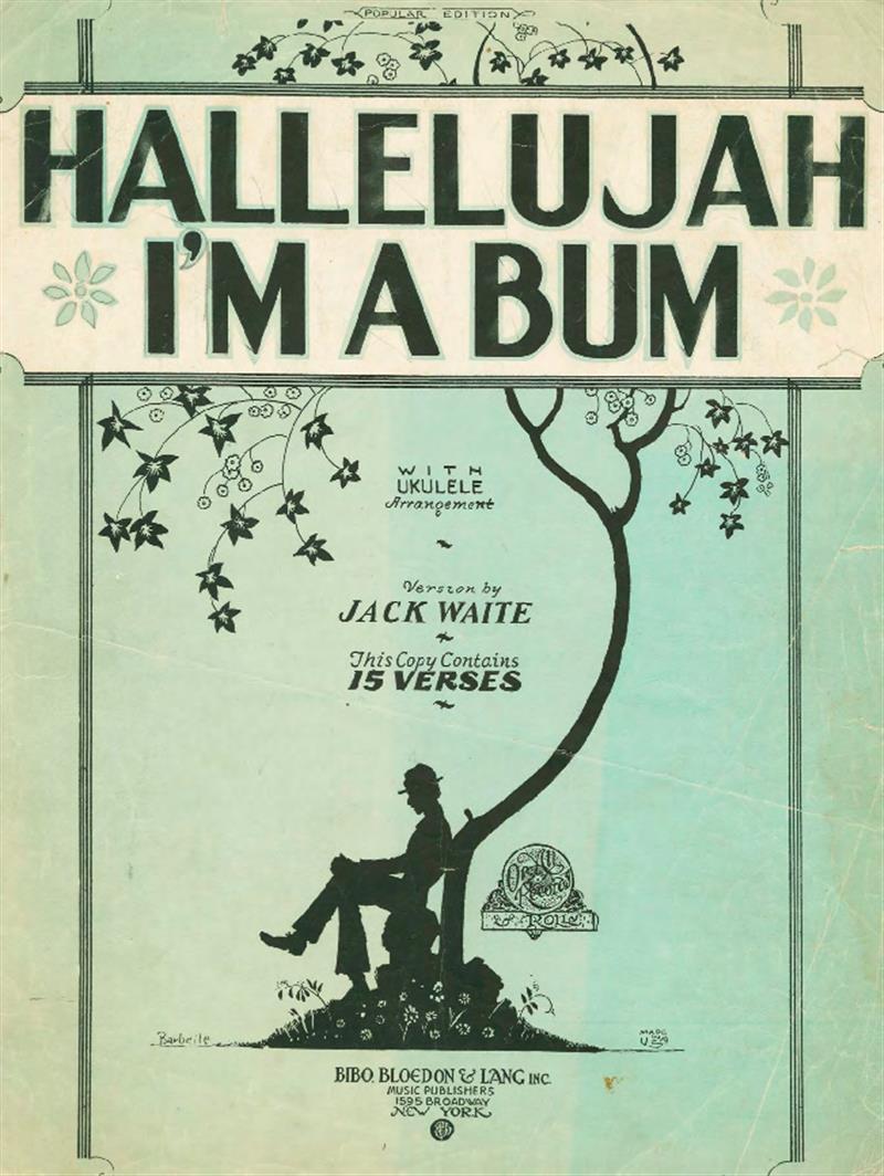 Hallelujah, I'm A Bum! (1928)