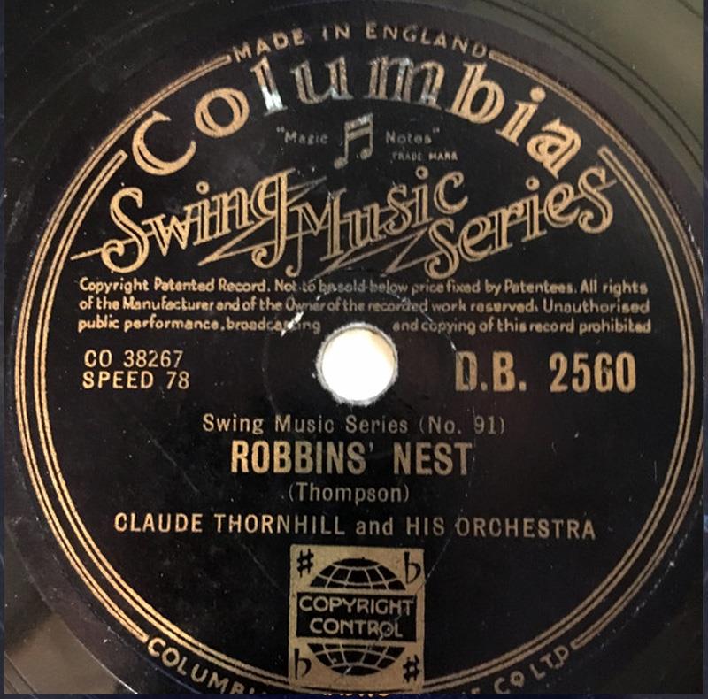 Robbin's Nest - Claude Thornhill (Columbia - 