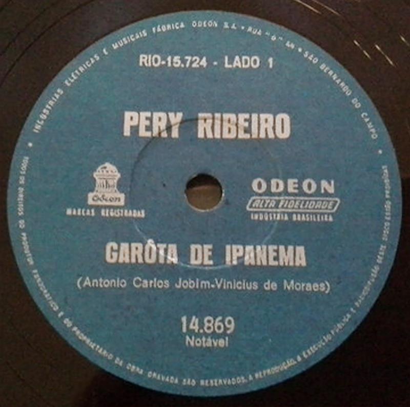 Garôta de Ipanema (1962, Pery Ribeiro)