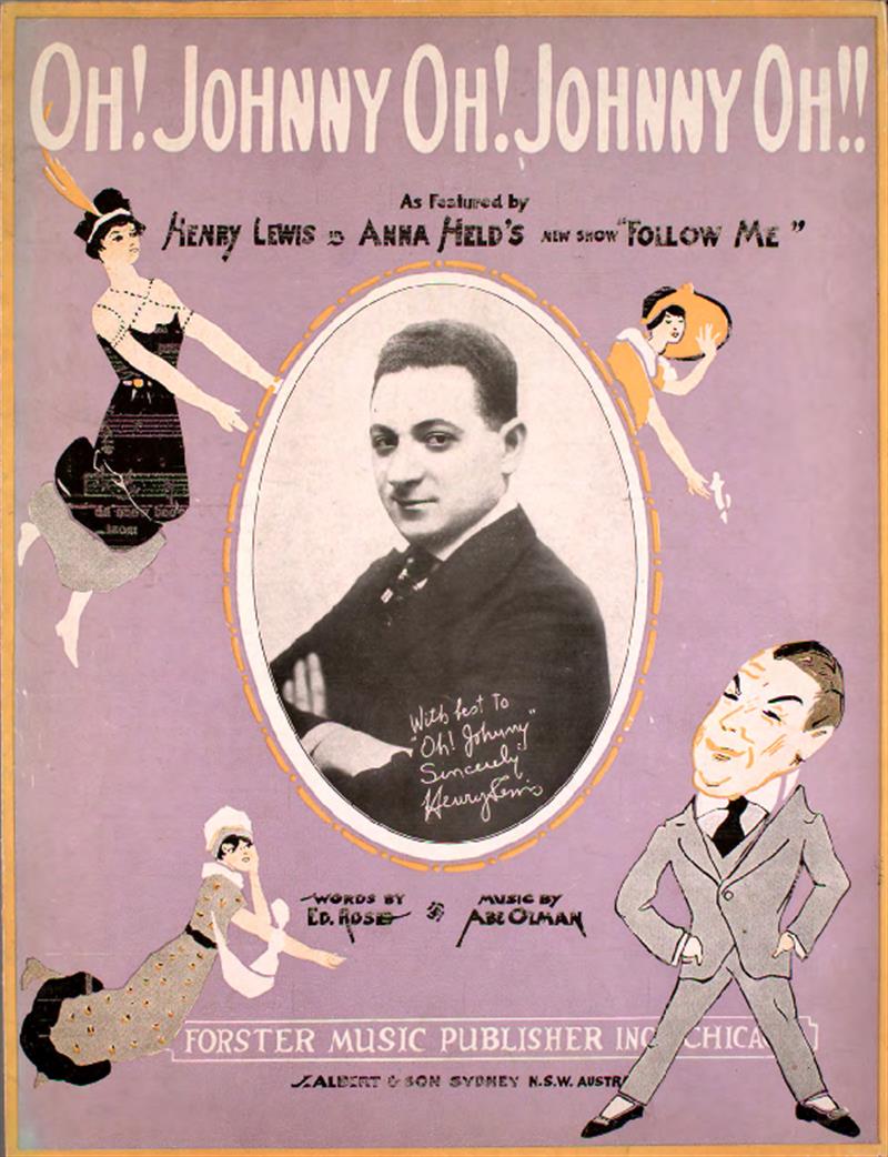 Oh! Johnny Oh! Johnny Oh!! (Henry Lewis, Follow Me 1917 purple)