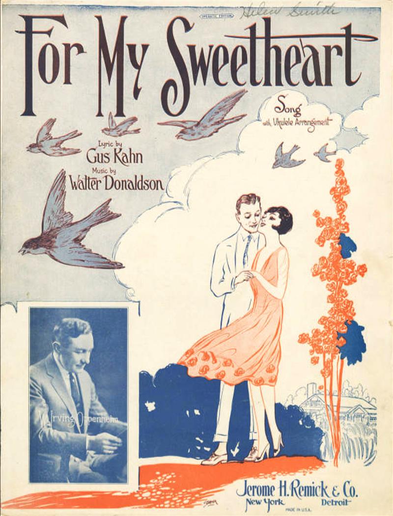 For My Sweetheart (Irving Oppehnheimer)
