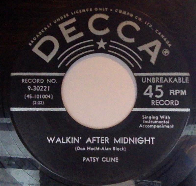 Walkin' After Midnight - DECCA 9-30221