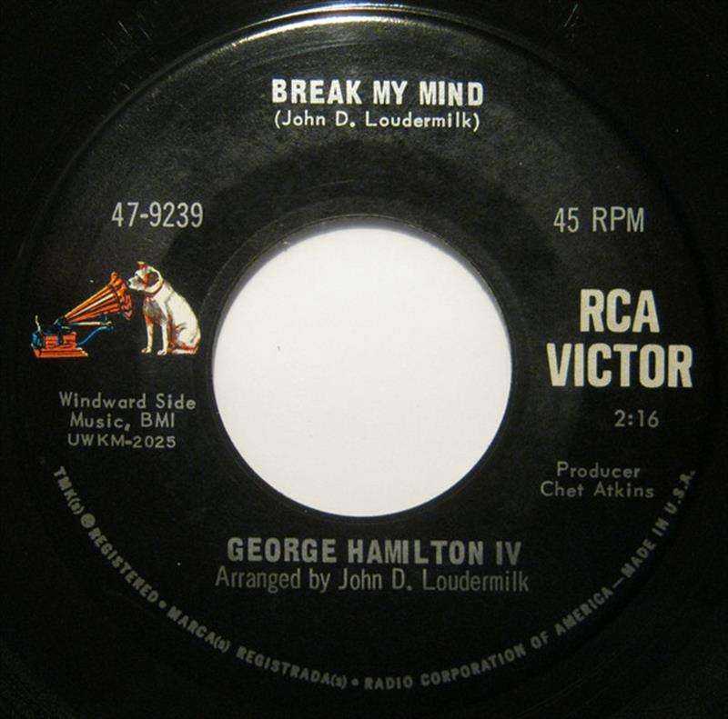 Break My Mind - RCA Victor 47-9239
