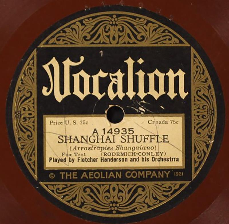 Shanghai Shuffle - Vocalion A 14935