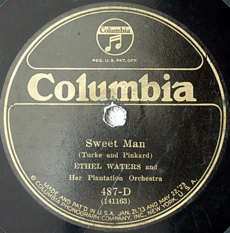 Sweet Man - Columbia 487-D