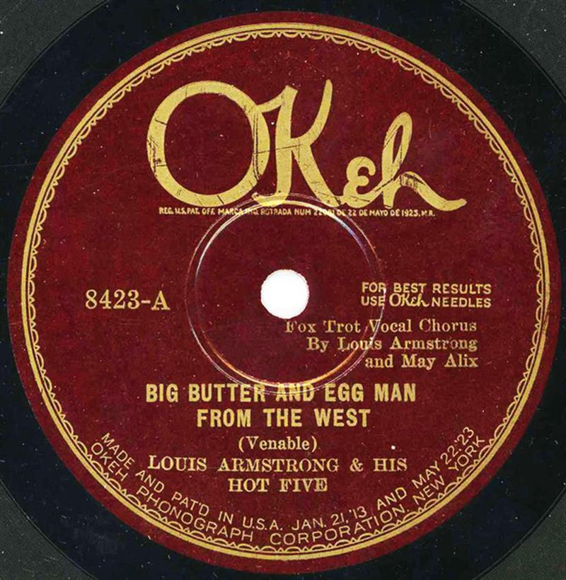 Big Butter And Egg Man From The West - OKeh 8423-A