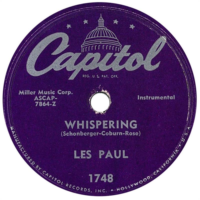 Whispering - Capitol 1748