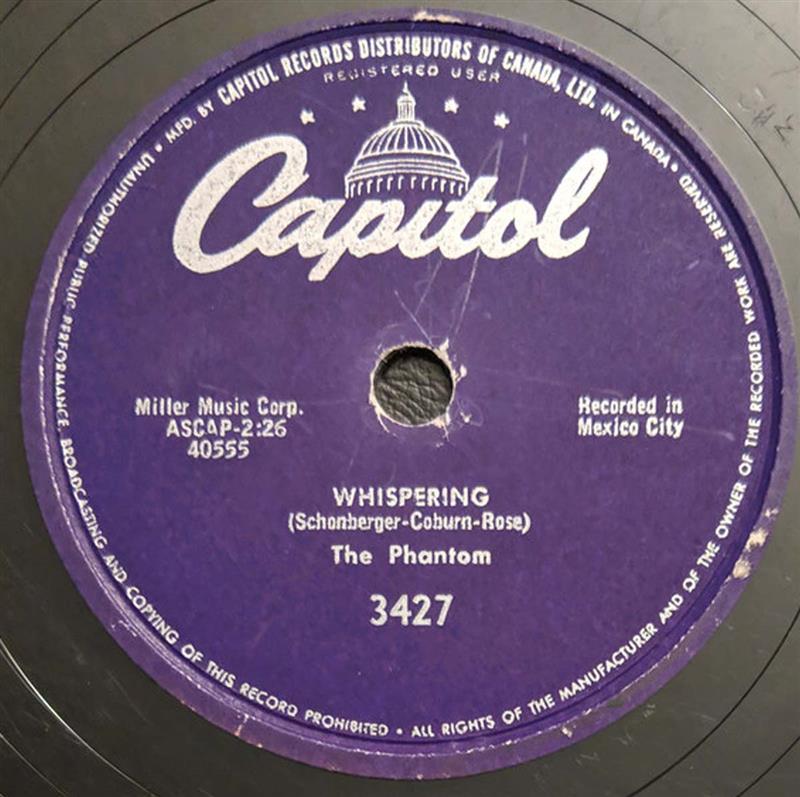 Whispering - Capitol 3427
