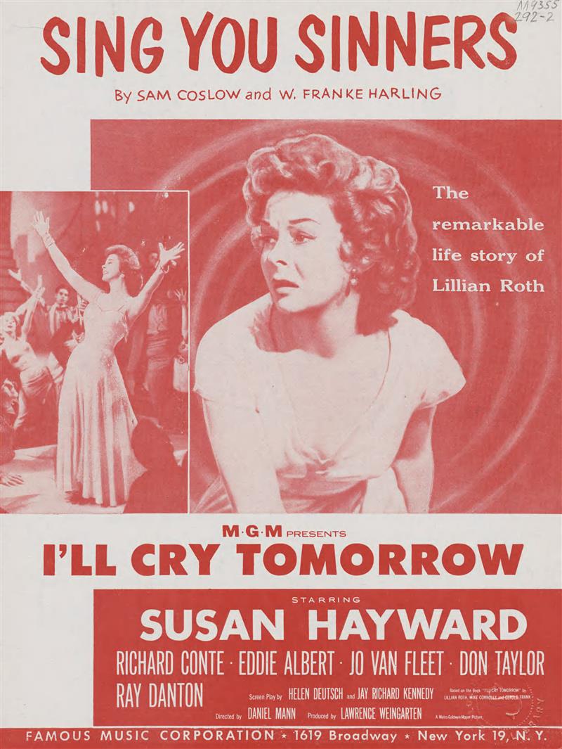 Sing You Sinners (I'll Cry Tomorrow 1955)