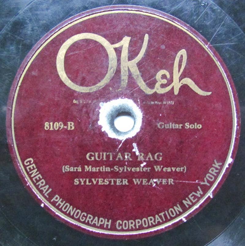 Guitar Rag - Okeh 8109-B