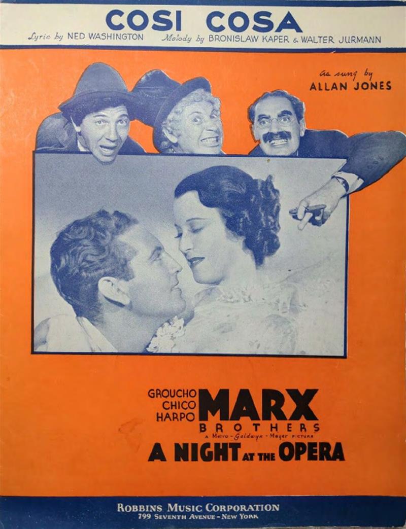 Cosi-Cosa (1935 A Night At The Opera)