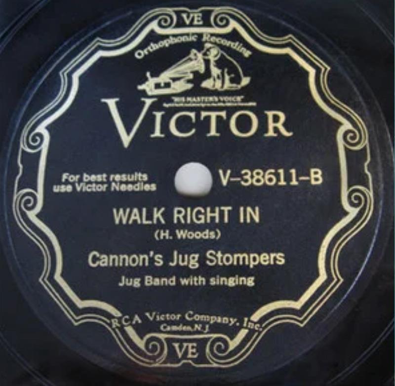 Walk Right In - Victor V38611-B (Cannon's Jug Stompers)