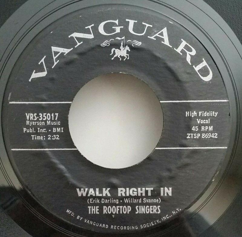 Walk Right In - Vanguard VRS-35017 (The Rooftop Singers)