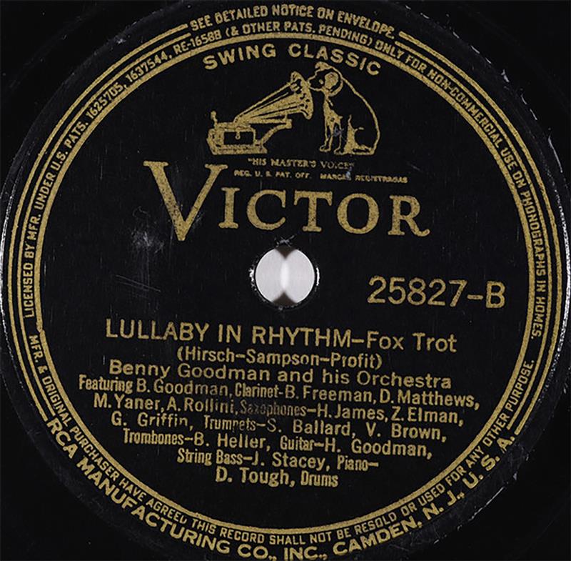Lullaby In Rhythm - Victor 25827-B