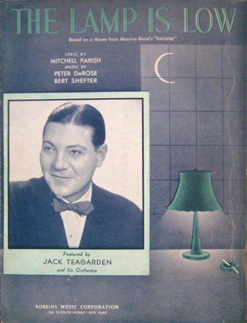 The Lamp Is Low (Jack Teagarden)
