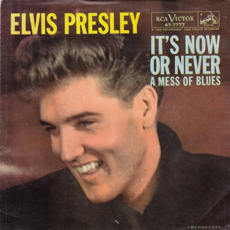 It's Now Or Never - Presley [KRCA Victor 47-7777 cover]