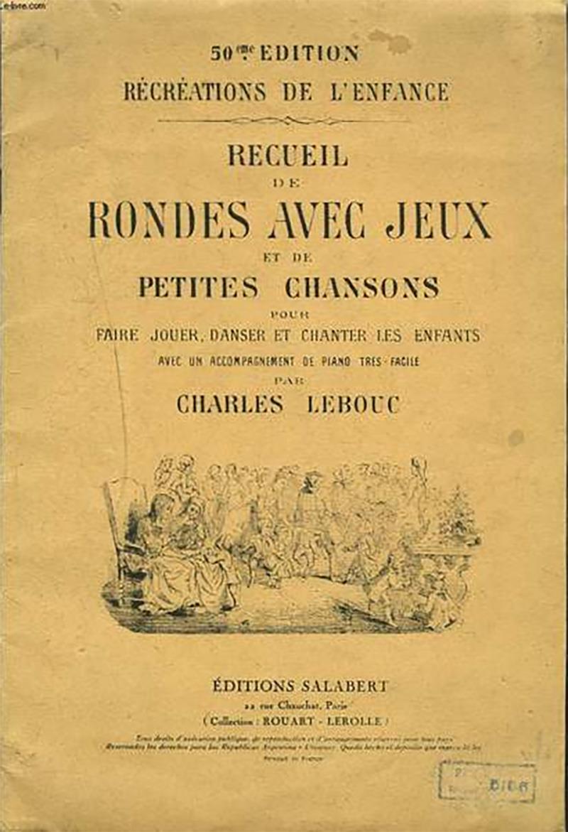 Recueil De Rondes Avec Jeux Et De Petites (1860)