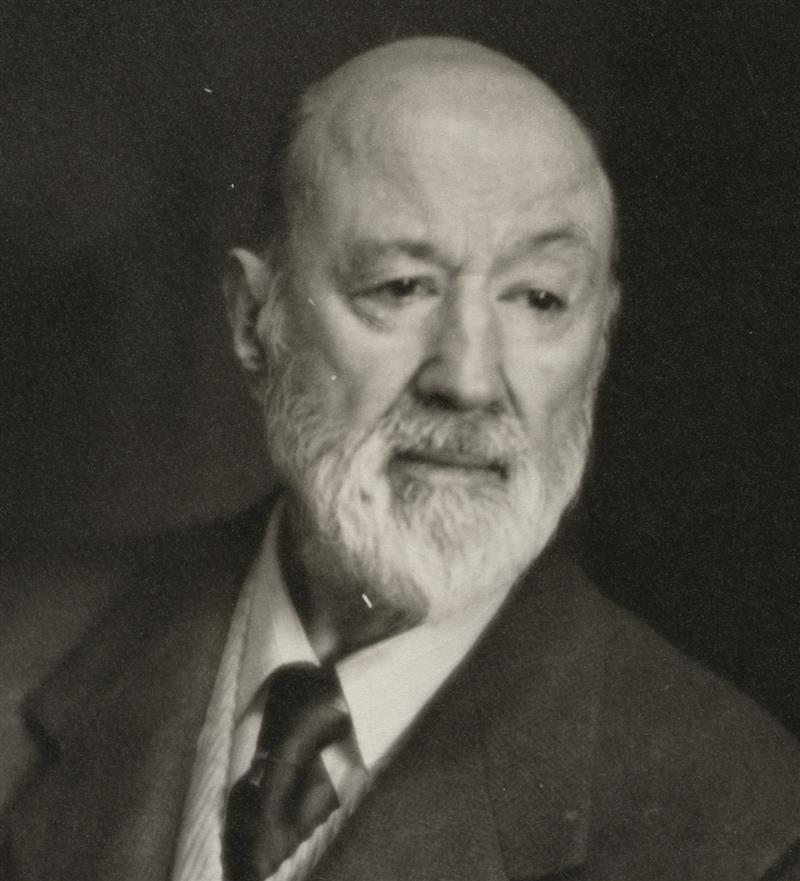 Charles Ives, c. 1947. Portrait of by Clara Sipprell