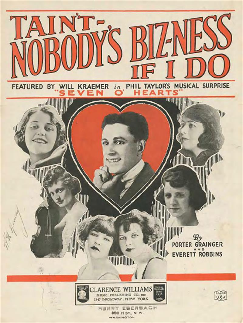 Tain't Nobody's Biz-ness If I Do (Seven O' Hearts 1922)