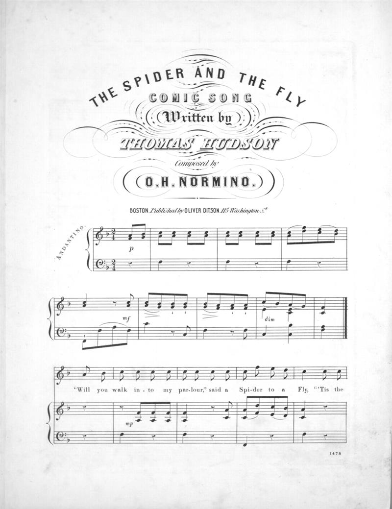 The Spider And The Fly (1815-1830)