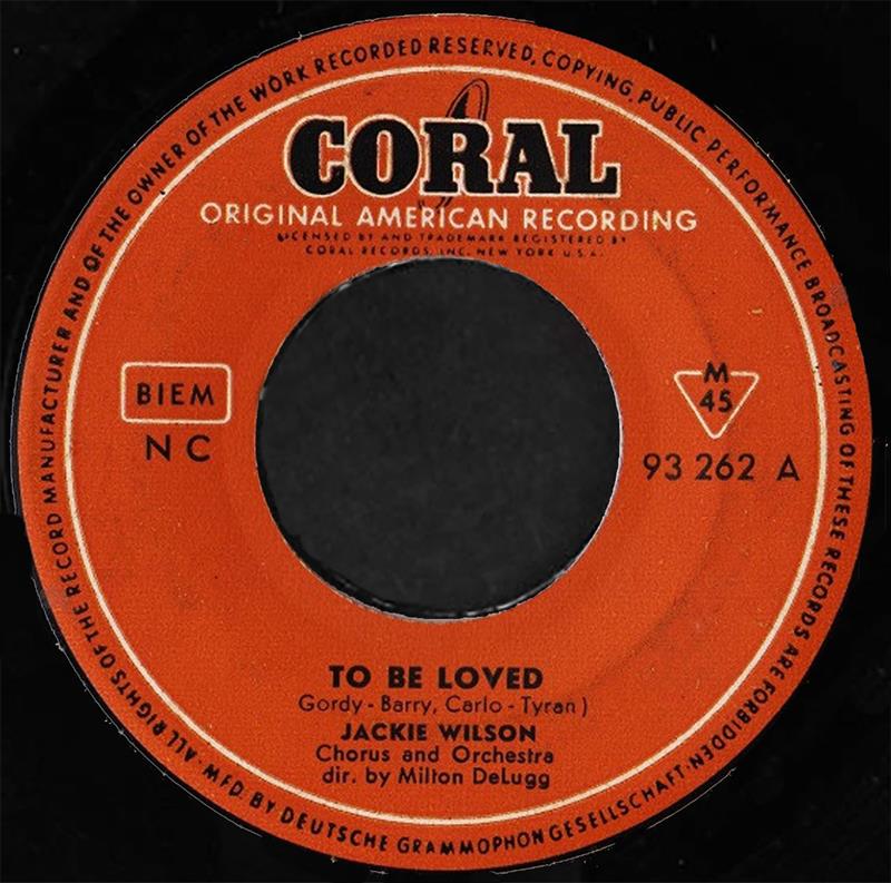 To Be Loved - Coral 93-262 A