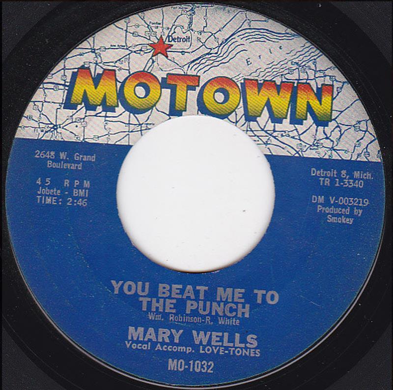 You Beat Me To The Punch - Motown 1032