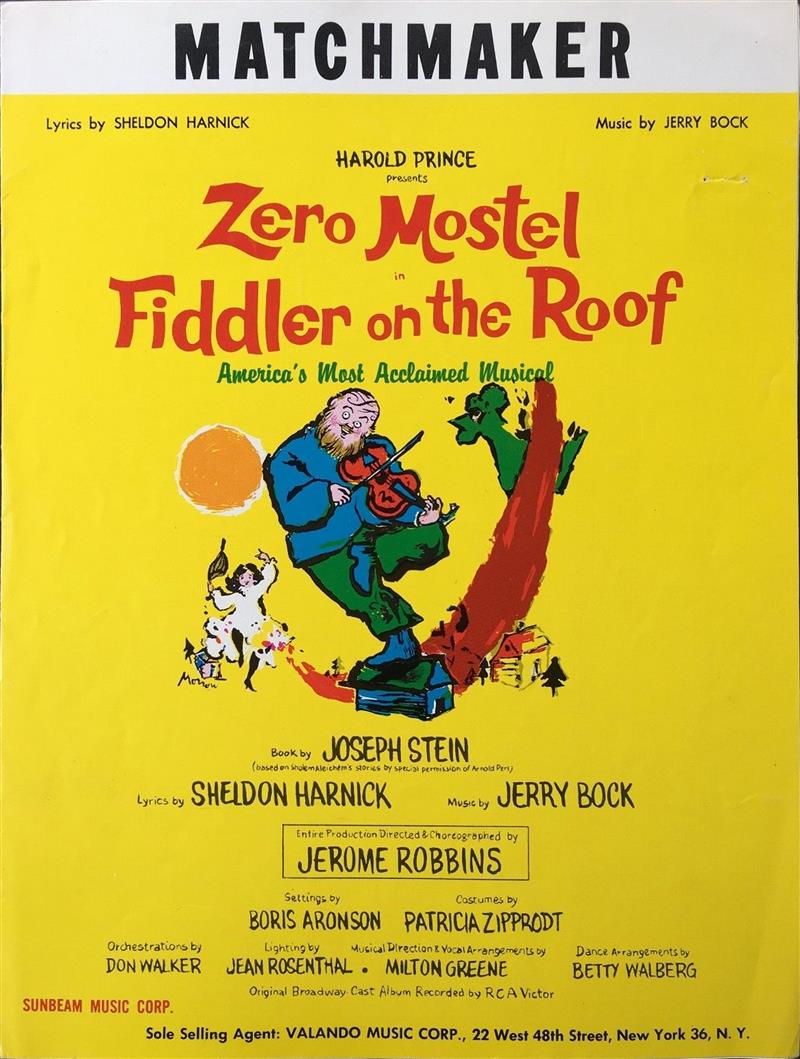Matchmaker (Fiddler On The Roof 1964)