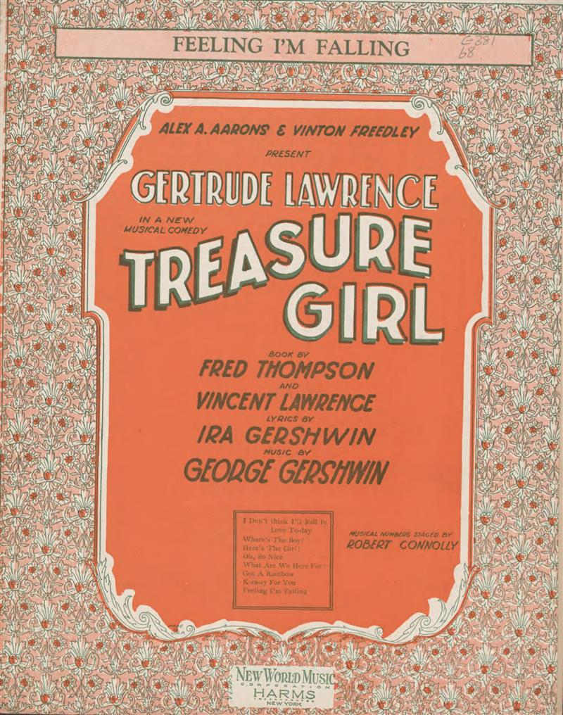 Feeling I'm Falling (1928 Treasure Girl)
