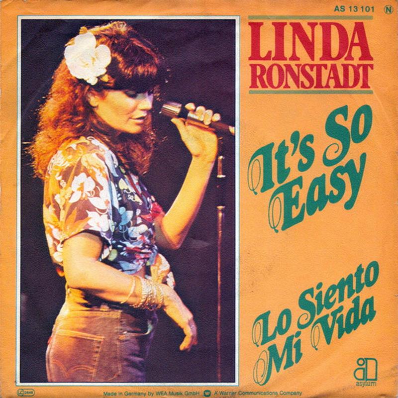 It's So Easy - Linda Ronstadt- Asylum REcords AS-13-101