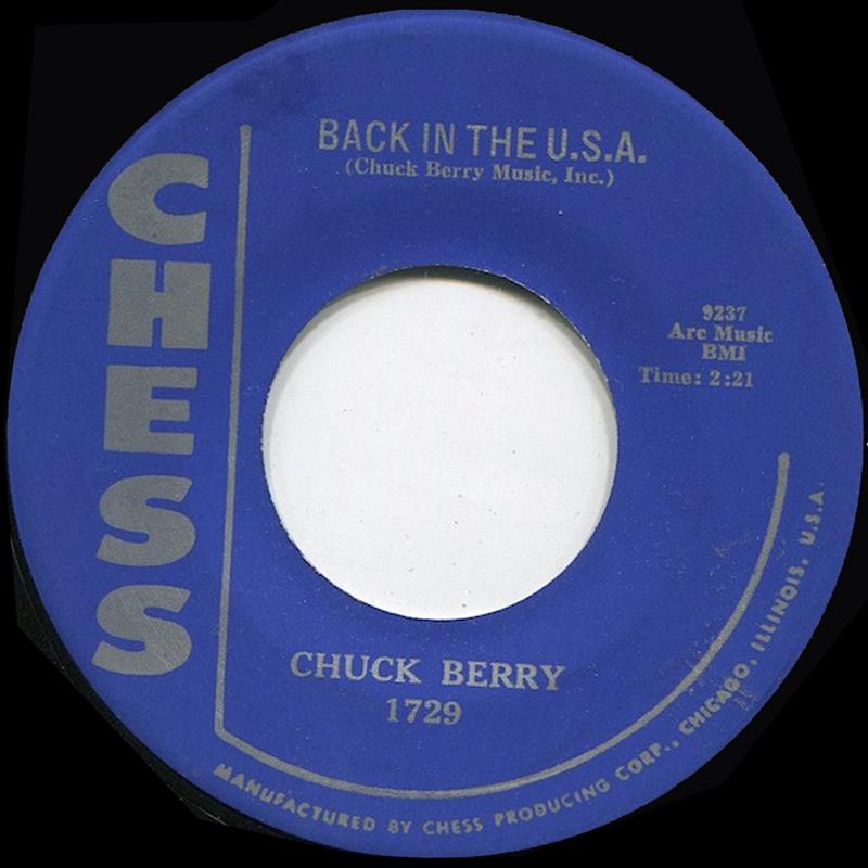 Back In The USA - Chuck Berry - Chess 1729