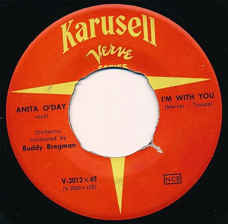 I'm With You - Anita O'Day - Verve V-2012