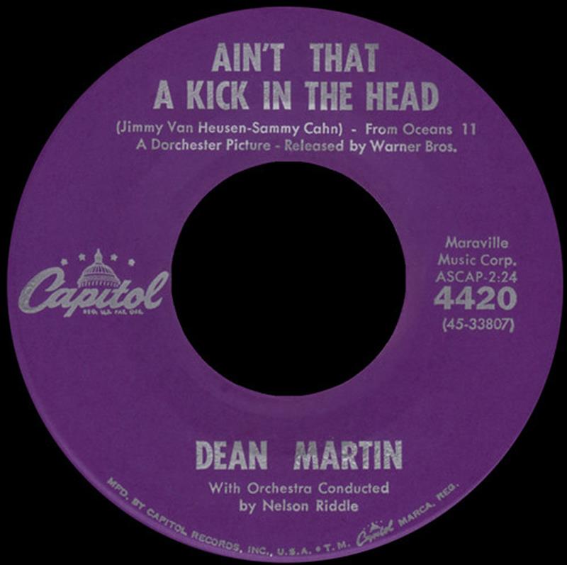 Ain't That A Kick In The Head - Capitol  45-33807