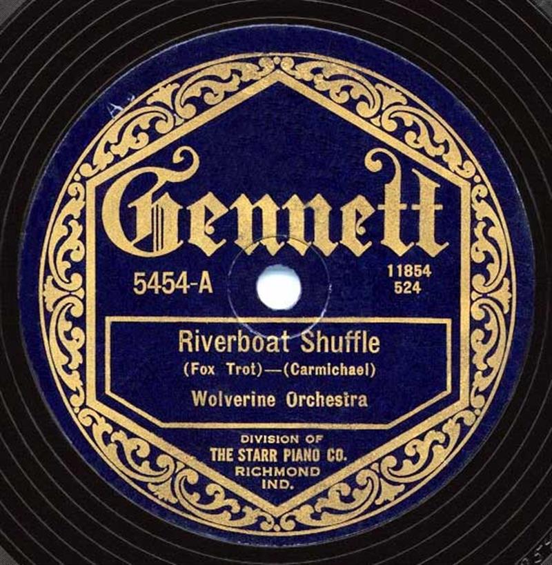 Riverboat Shuffle Gennett 5454A