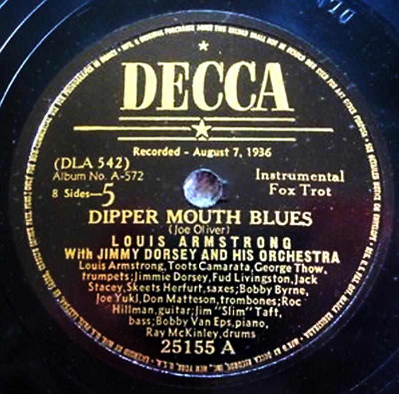 Dipper Mouth Blues - DECCA