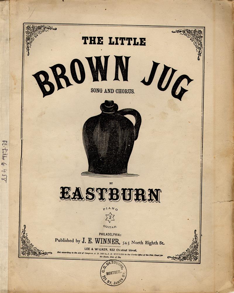 The Little Brown Jug 1869