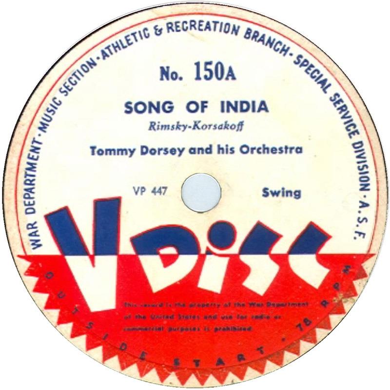 Song of India - Vdisc