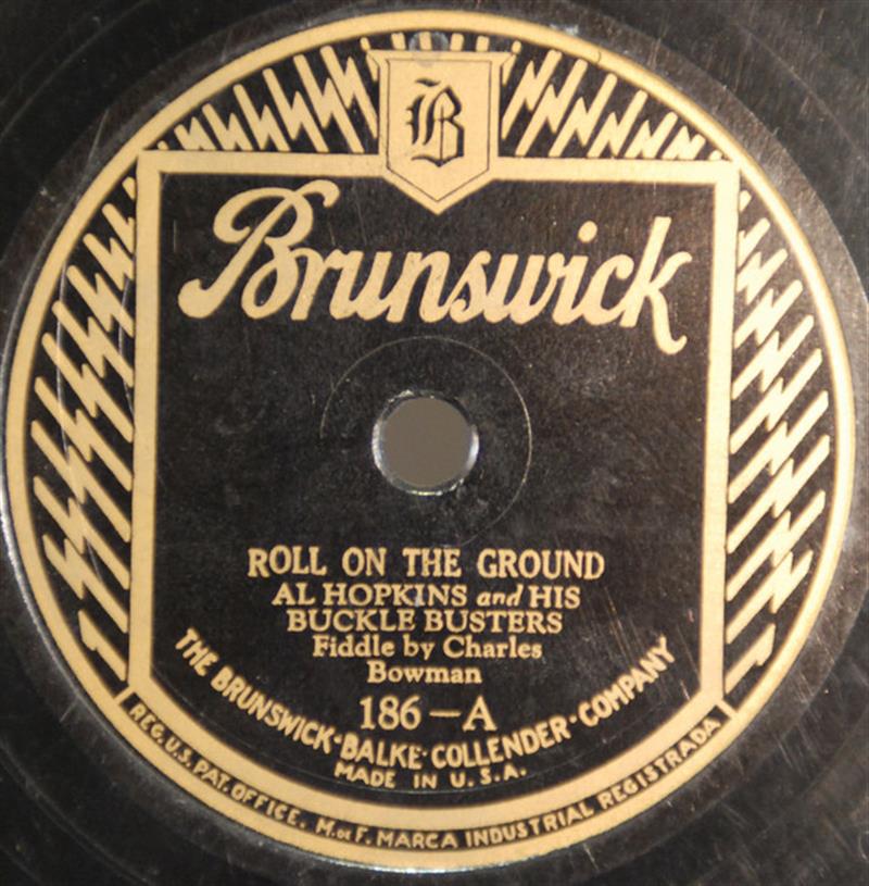 Roll On The Ground - Brunswick 186-A