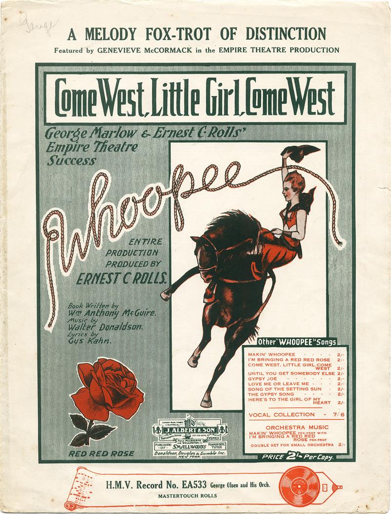 Come West, Little Girl, Come West