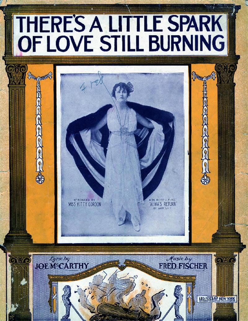 There's A Little Spark Of Love Still Burning - Kitty Gordon