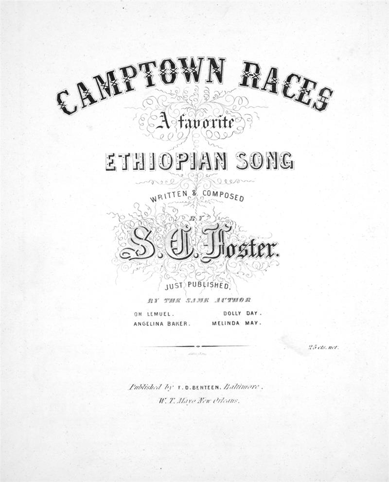 Camptown Races 1850